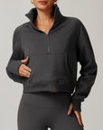 Zaléa Cloud Cozy Pullover - Charcoal Grey / S - Sweatshirt