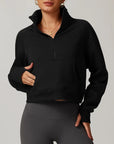 Zaléa Cloud Cozy Pullover - Black / S - Sweatshirt