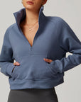 Zaléa Cloud Cozy Pullover - Coastal Blue / S - Sweatshirt