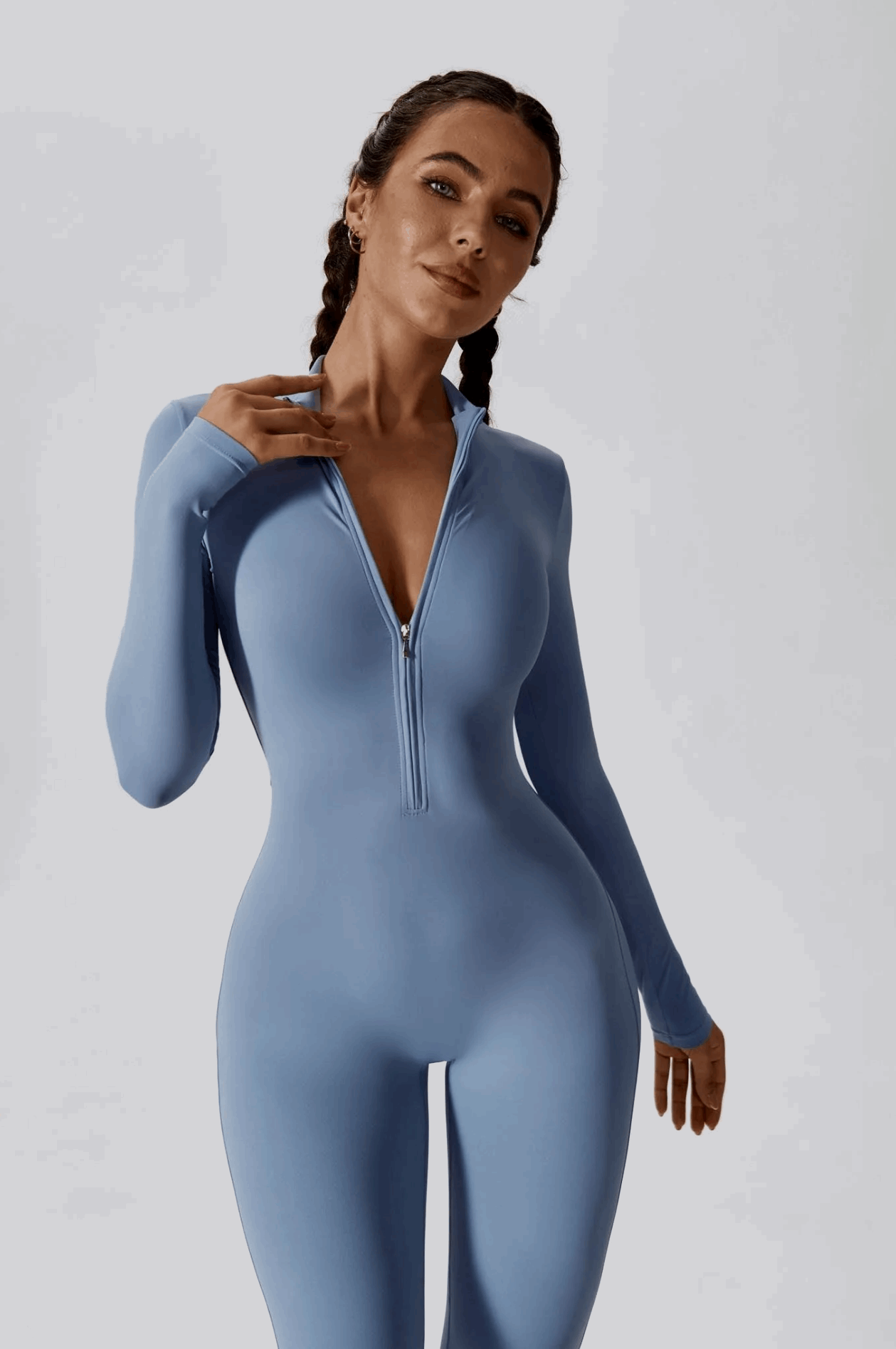 Zaléa Contour Long Sleeve Jumpsuit