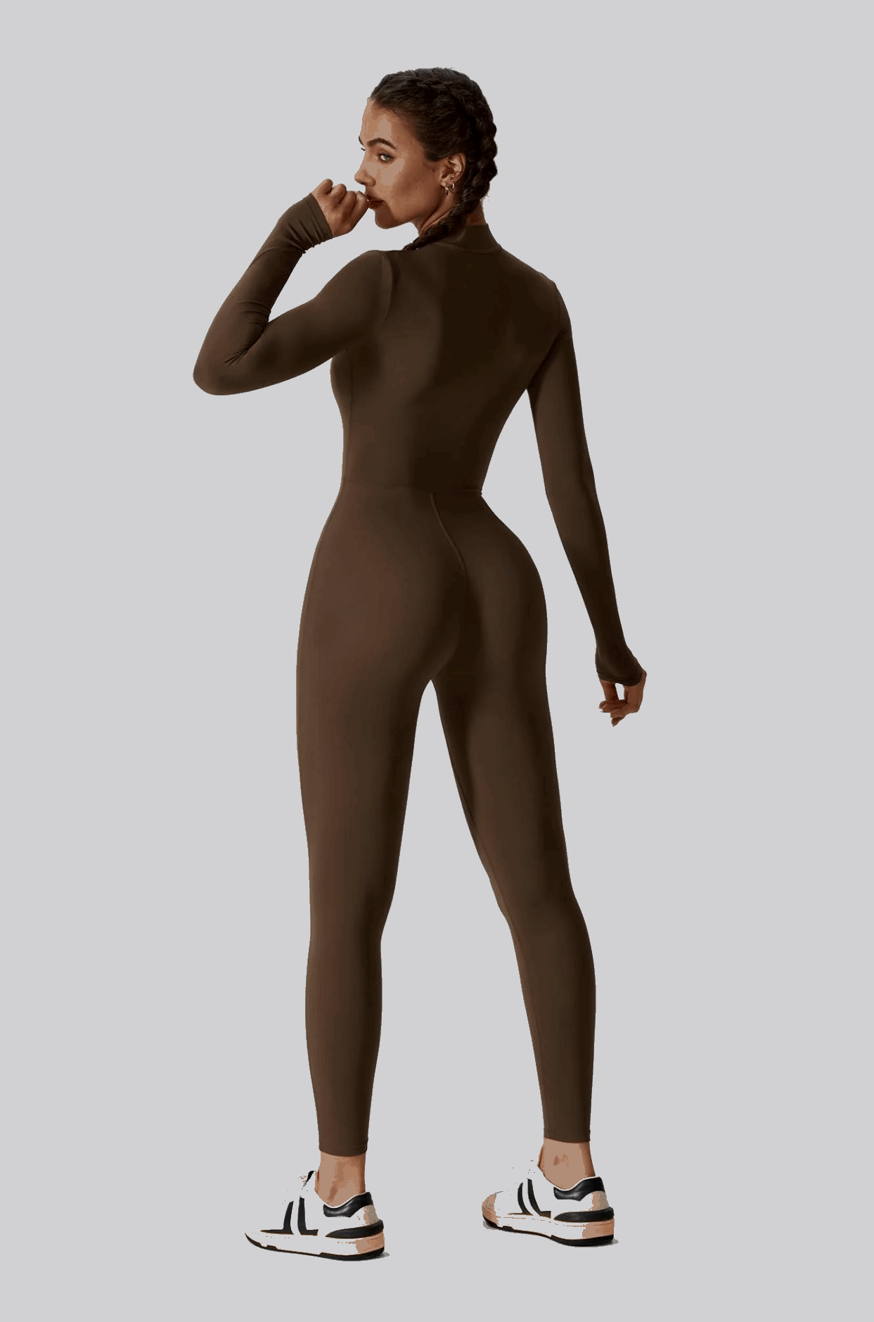 Zaléa Contour Long Sleeve Jumpsuit