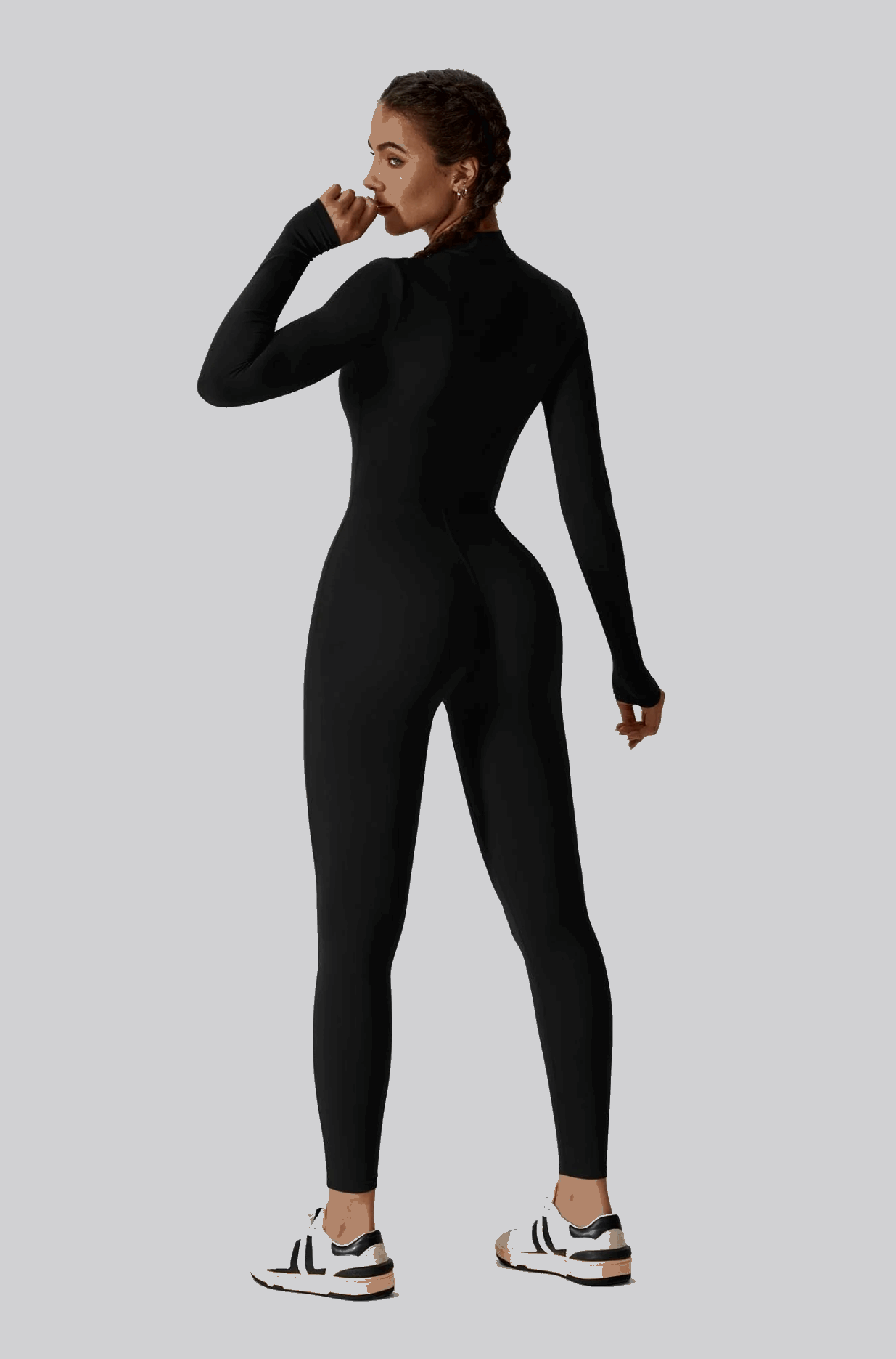 Zaléa Contour Long Sleeve Jumpsuit