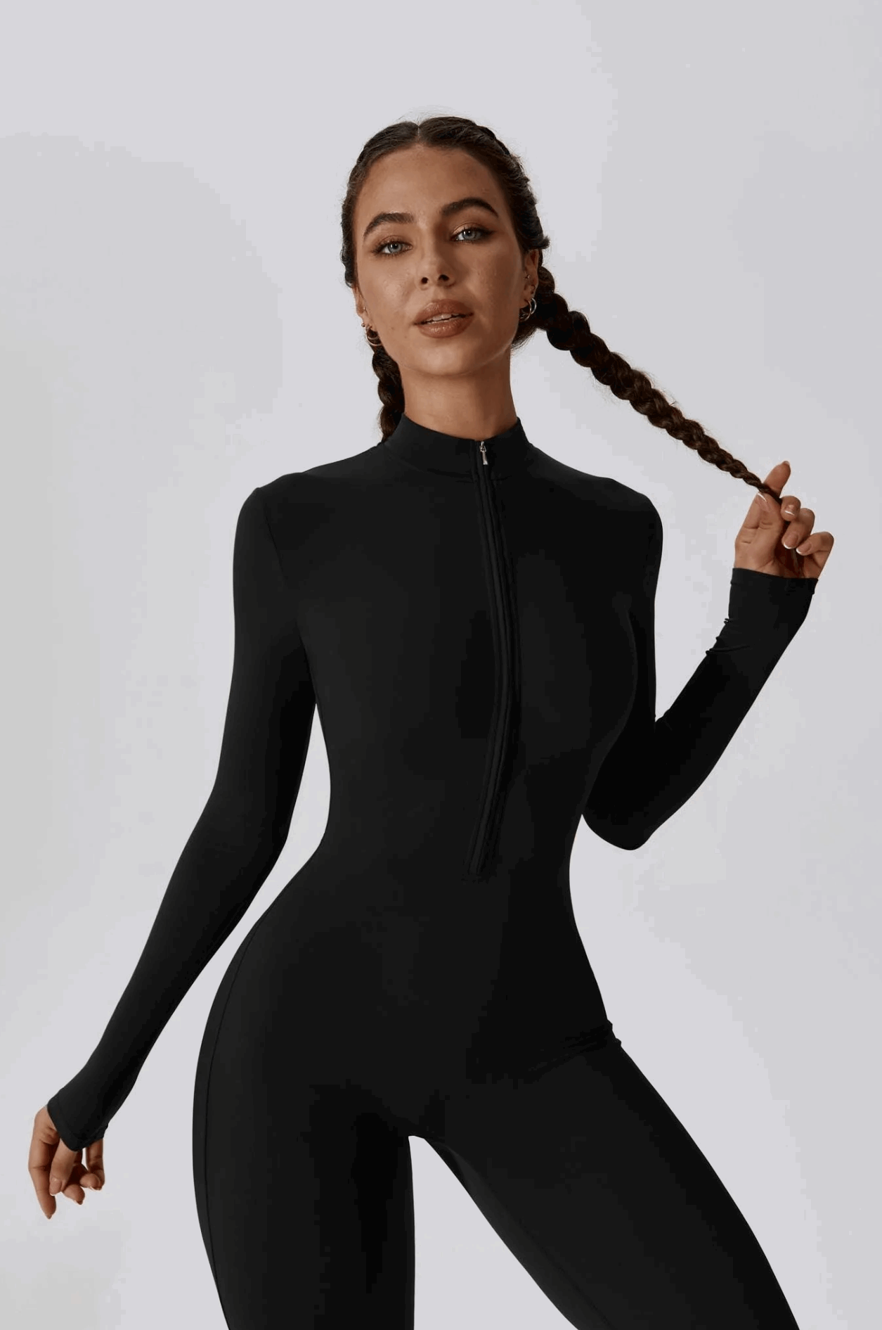 Zaléa Contour Long Sleeve Jumpsuit