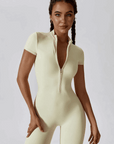 Zaléa Contour Short Sleeve Jumpsuit