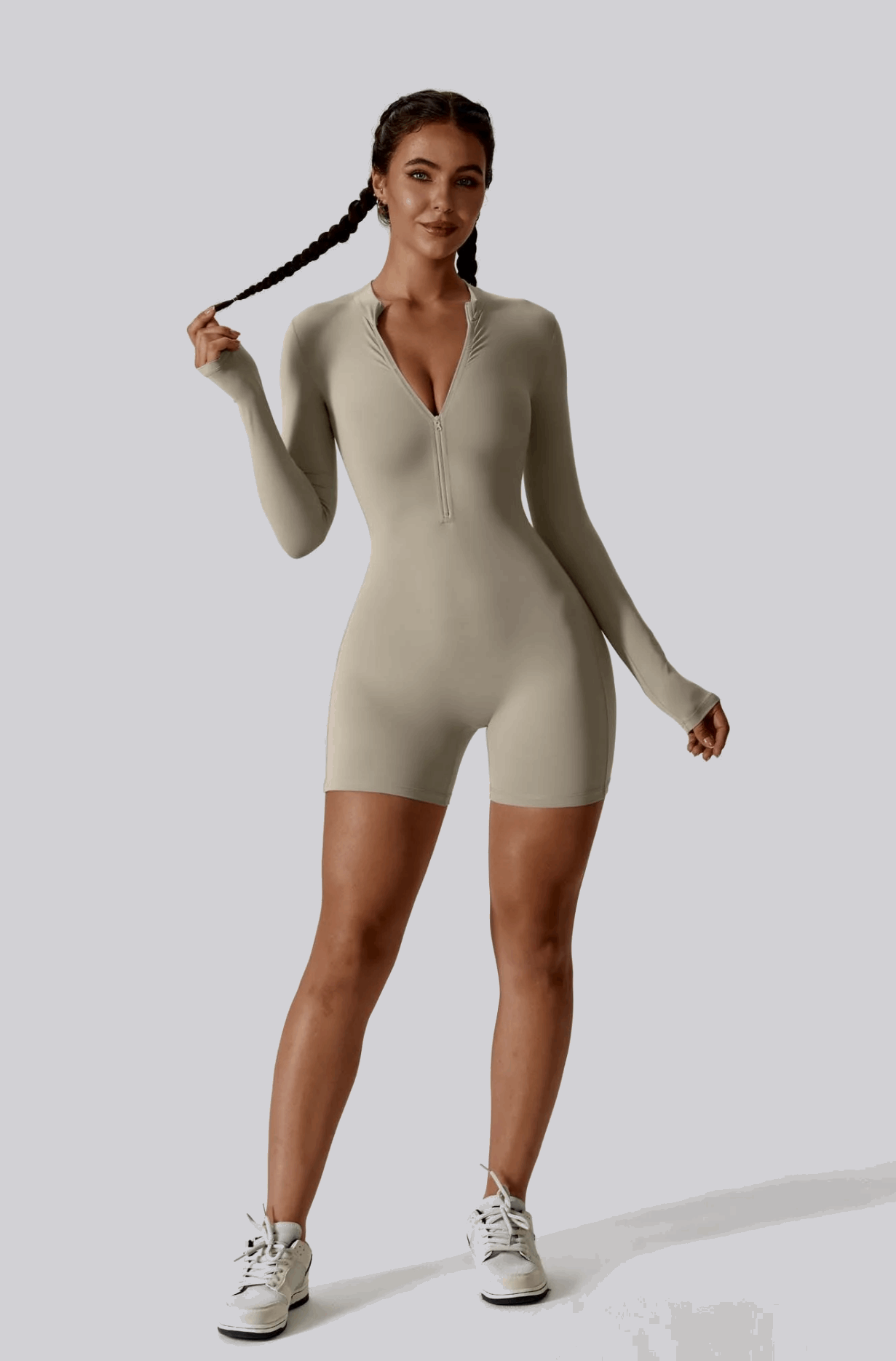 Zaléa Jade Long Sleeve Romper