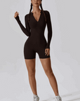 Zaléa Jade Long Sleeve Romper