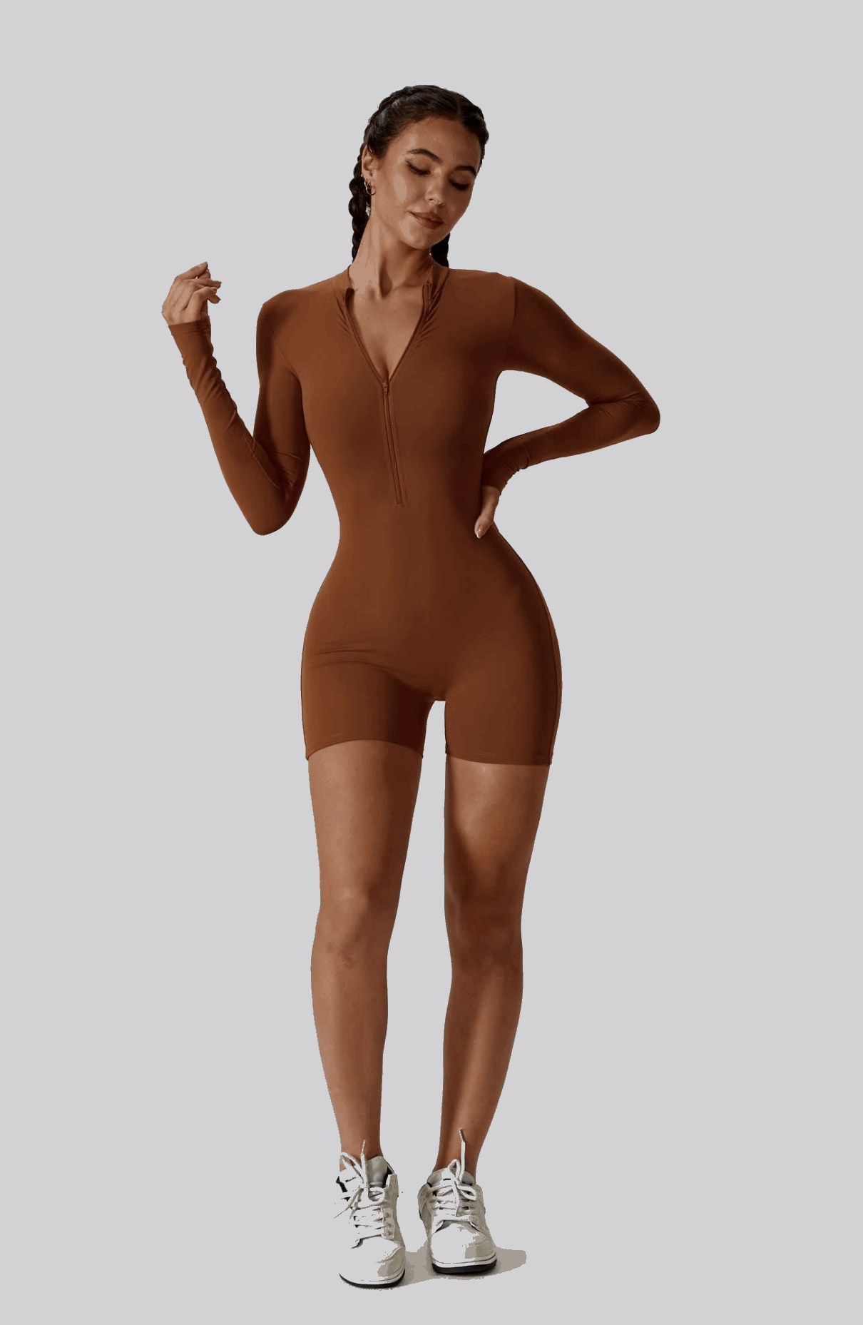 Zaléa Jade Long Sleeve Romper