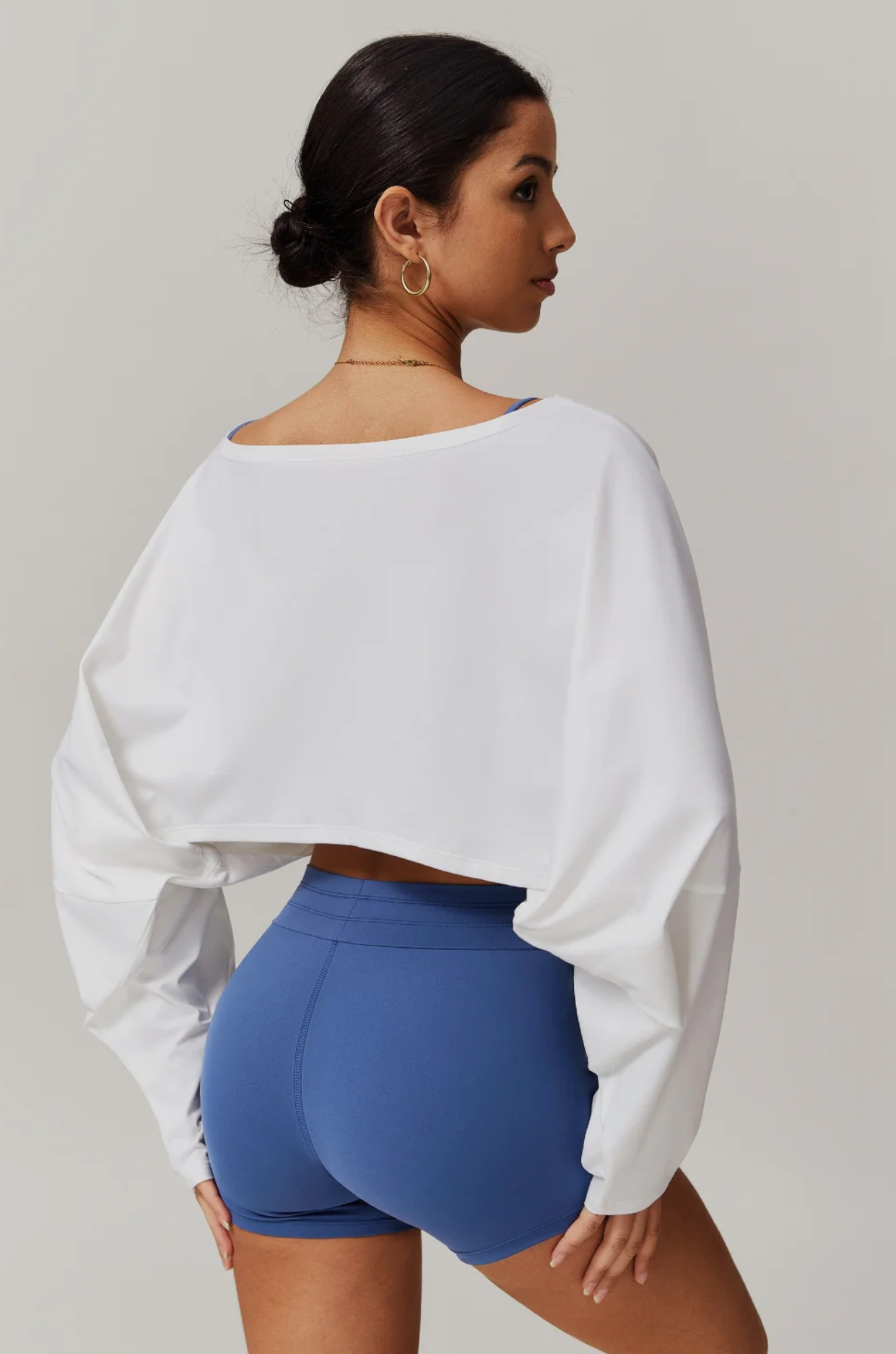 Zaléa Nia Cropped Long Sleeve Top