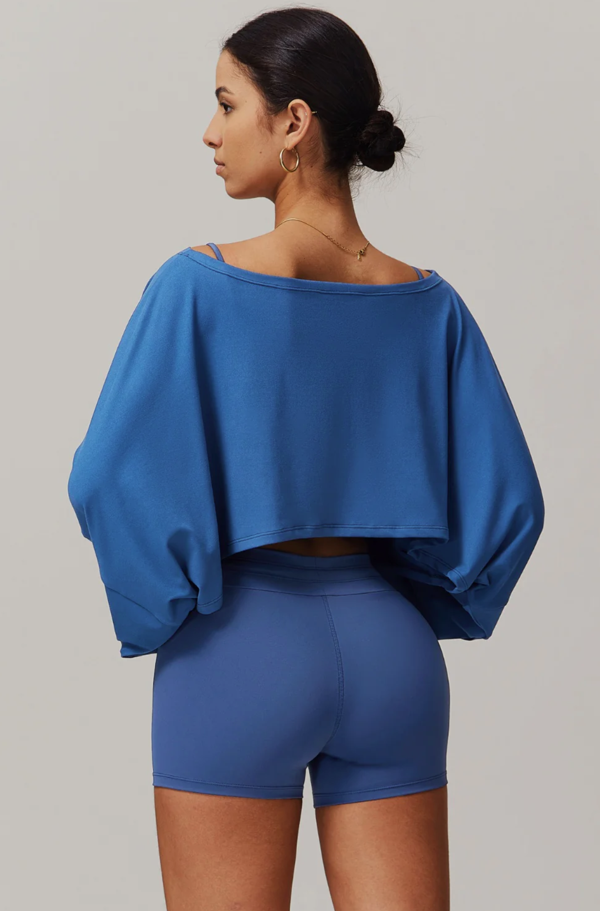 Zaléa Nia Cropped Long Sleeve Top